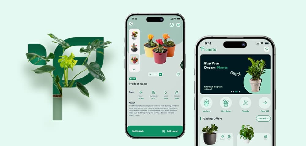 Ploanto Florist & plants app